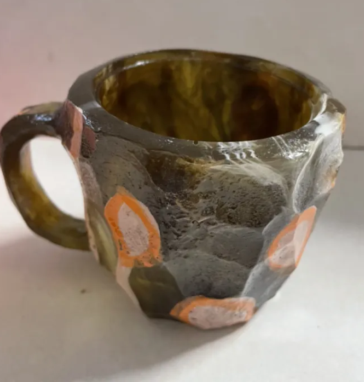 400ml Resin Mineral Crystal Coffee Mugs